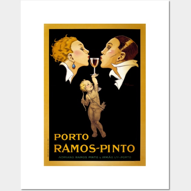 Vintage Advertising Poster Porto Ramos Pinto Wall Art by vintagetreasure